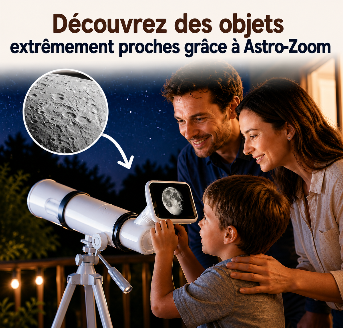 Télescope Astronomique pour Petits Explorateurs